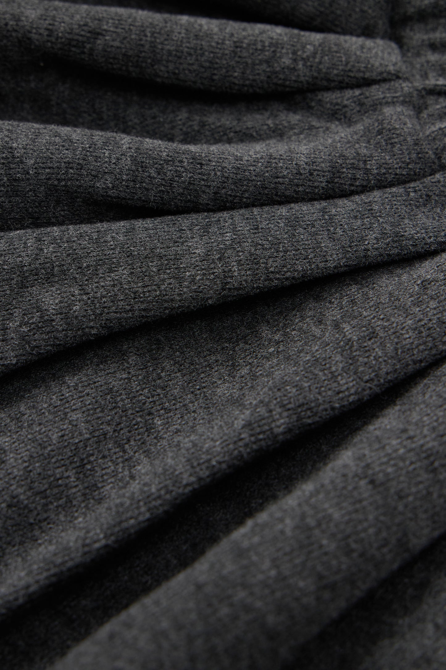 Baby-girl-dark-grey-woolen-jacket-shirt-pleated-skirt-set