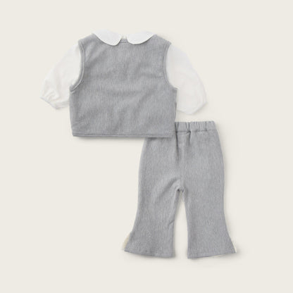 baby-girl-clothing-set-grey-white-vest-cherry-shirt-flare-pants