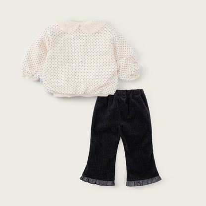 baby-girl-corduroy-pants-and-polka-dot-jacket-set-ivory-black