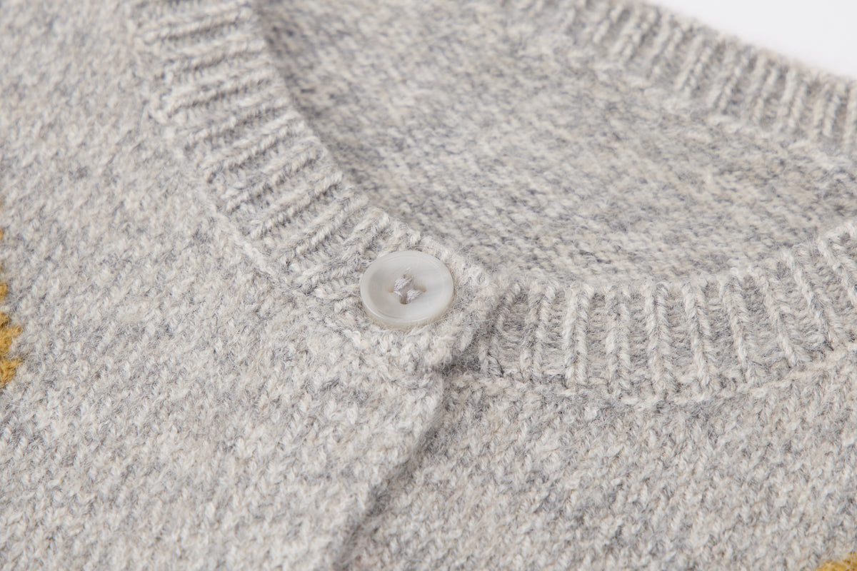 Baby-boy-grey-cardigan-teacup-shirt-embroidered-pants-set