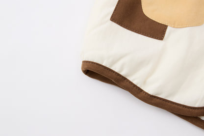 baby-boy-apricot-khakibrown-padded-jacket-shirt-pants-set