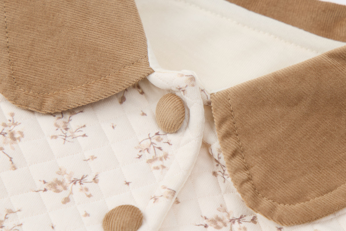 baby-girl-skirt-set-cream-and-brown-floral-quilted-jacket-with-matching-skirt