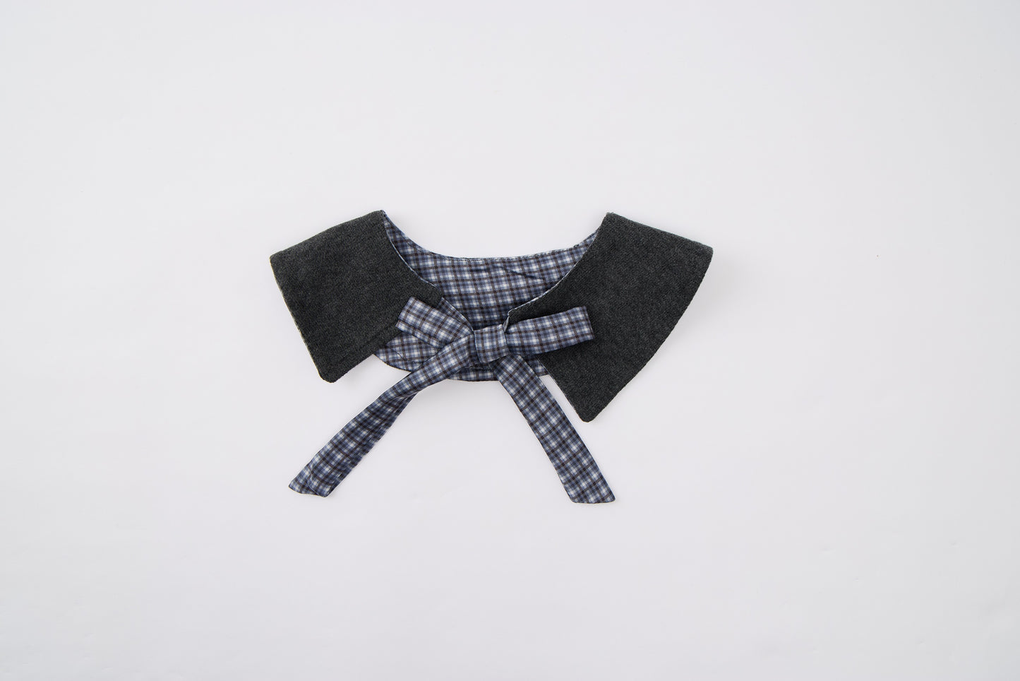 Baby-girl-dark-grey-woolen-jacket-shirt-pleated-skirt-set