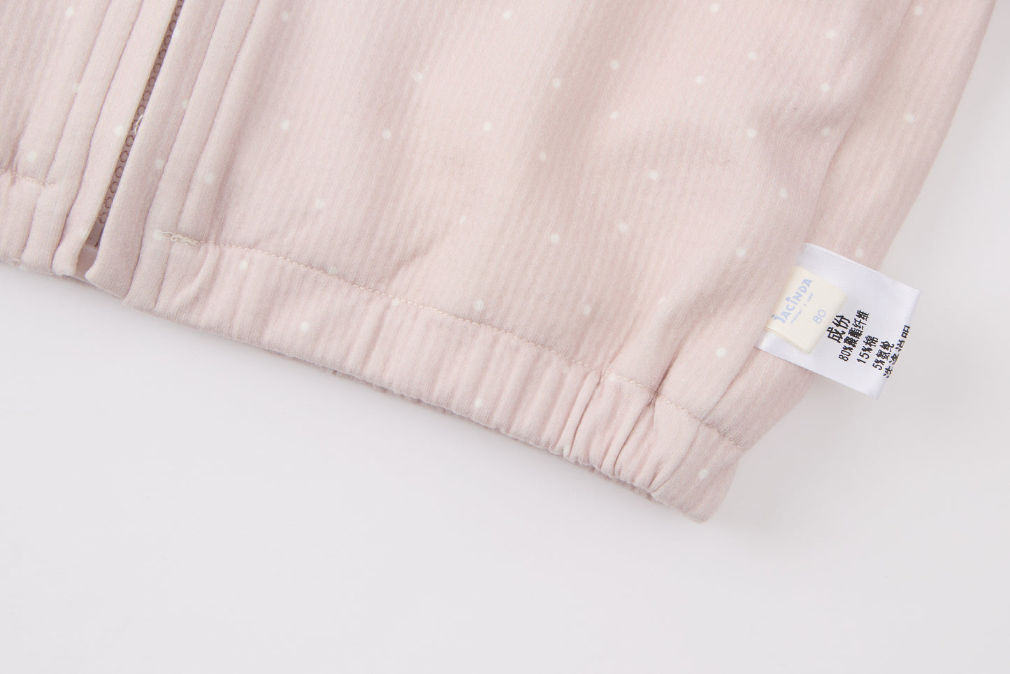 Baby Girls Hooded Sweatshirt-Light Pink-Cat Face Applique with Bow Detail and Matching Pants Set