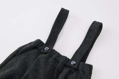 baby-boy-apricot-grey-dog-embroidery-overalls-set