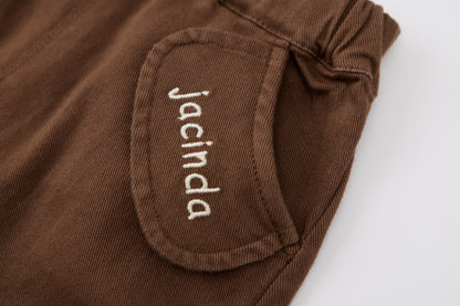 baby-boy-apricot-brown-house-cardigan-shirt-pants-set