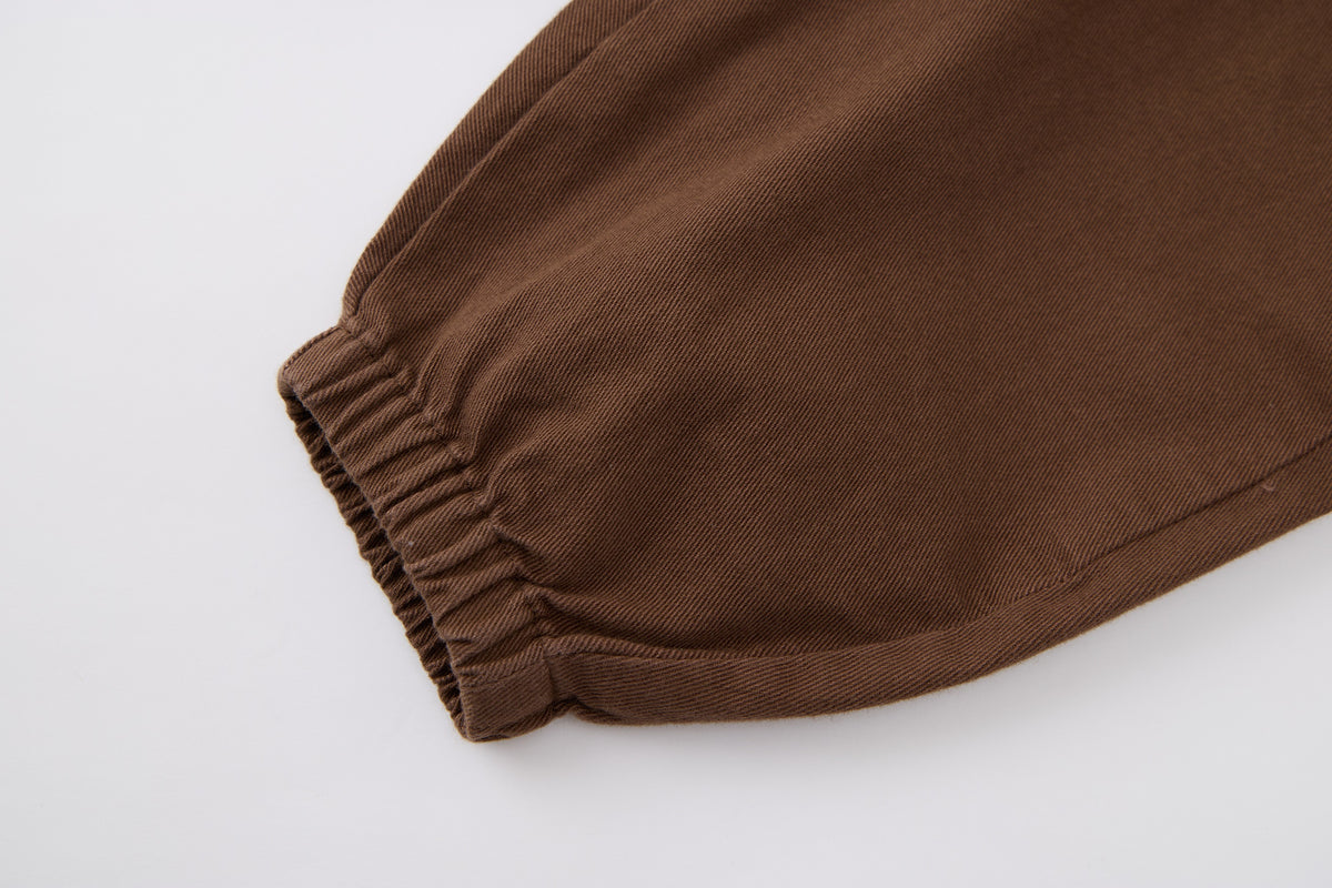 baby-boy-apricot-brown-house-cardigan-shirt-pants-set