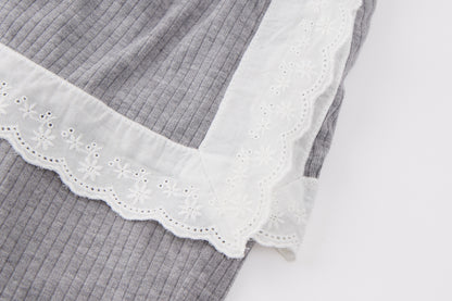 Baby-girl-grey-layered-lace-top-flare-pants-set