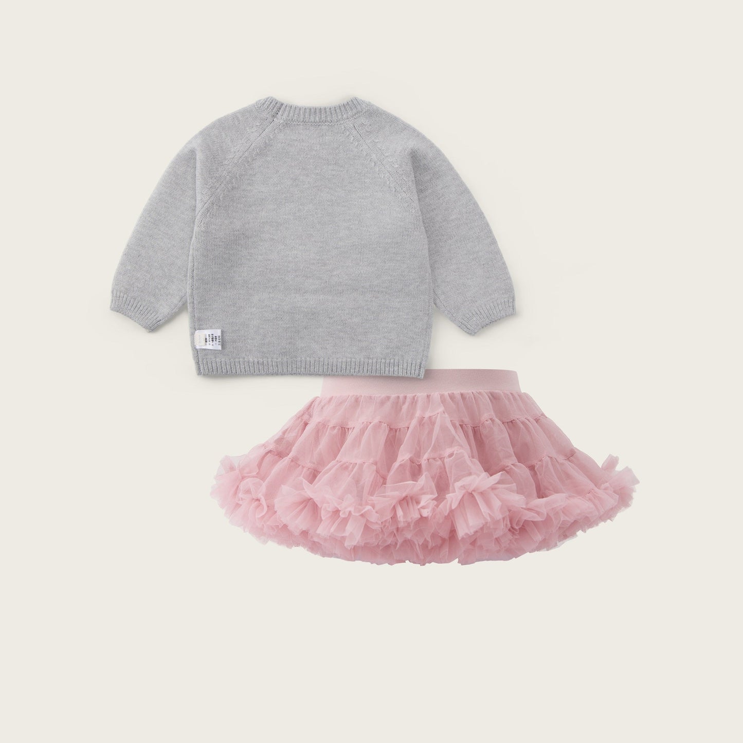 Baby-girls-grey-pink-rainbow-sweater-tutu-skirt-set