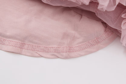 Baby-girls-blue-pink-denim-jacket-tutu-skirt-set