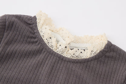 Baby-girl-grey-layered-lace-top-flare-pants-set