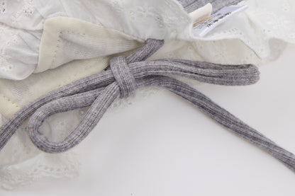 Baby-girl-grey-layered-lace-top-flare-pants-set