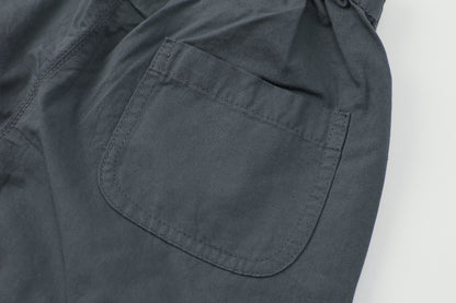 Baby Boys Cardigan Set-Dark Grey-V-Neck Textured Cardigan with Pocket Patches and Matching Pants