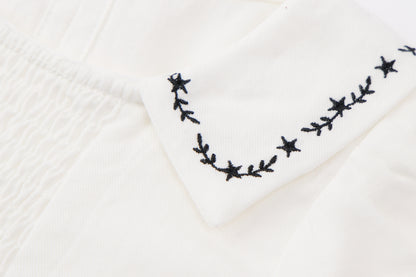 Baby-girl-grey-white-candy-top-embroidered-shirt-set